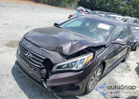2016 Hyundai Sonata Sport from USA, damaged, VIN 5NPE34AF4GH425323